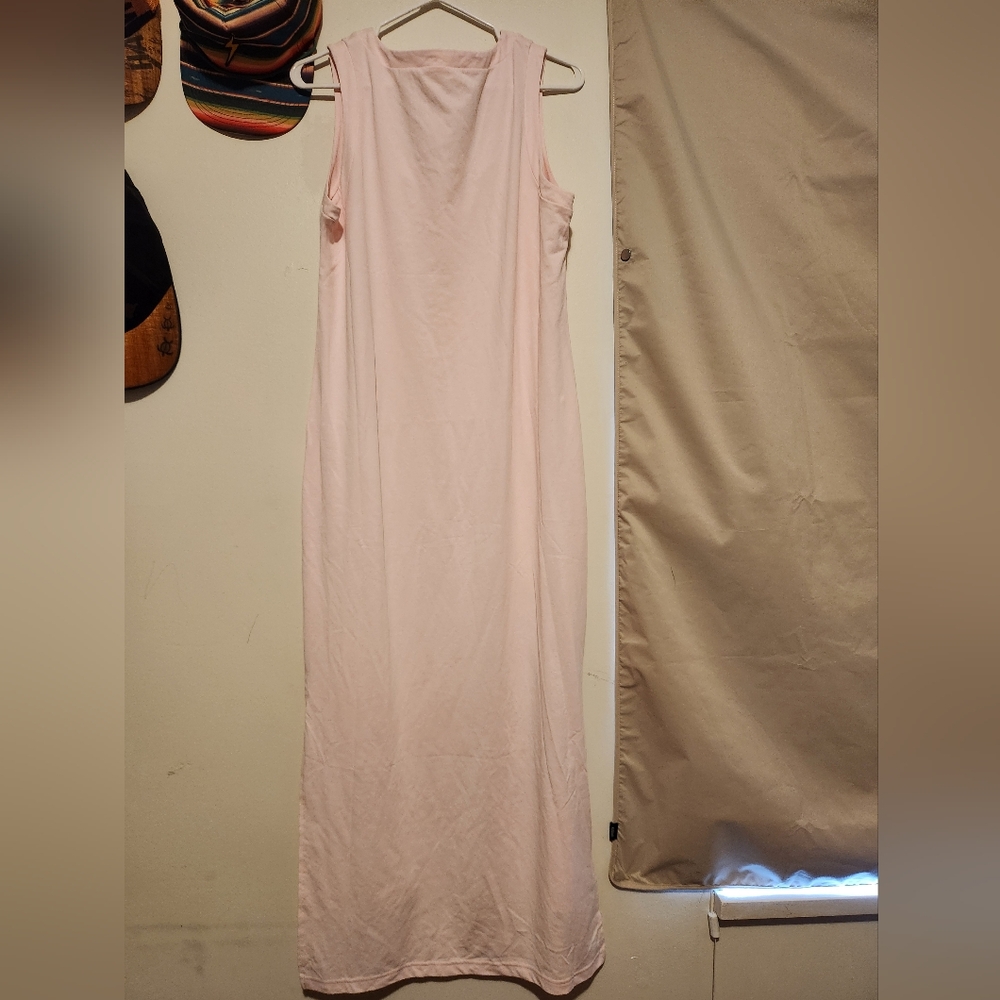 Leze The Label Soft Pink Maxi Dress